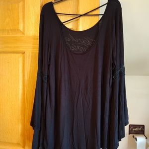 Bell sleeved shirt